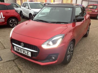 Suzuki Swift 1.2 Dualjet 83 12V Hybrid SZ5 5dr Hatchback Petrol Red at Suzuki UCL Milton Keynes