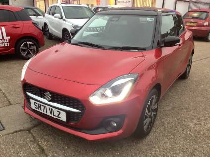 Suzuki Swift 1.2 Dualjet 83 12V Hybrid SZ5 5dr Hatchback Petrol Red