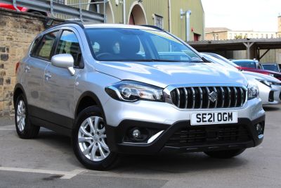 Suzuki Sx4 S-cross 1.4 Hatchback SZ4 Hatchback Petrol SILKY SILVER at Suzuki UCL Milton Keynes