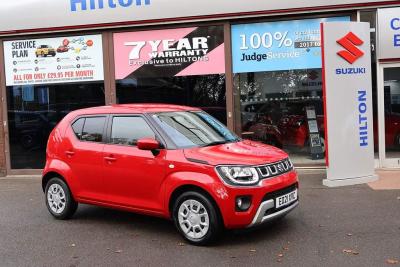 Suzuki Ignis 1.2 Dualjet 12V Hybrid SZ3 5dr Hatchback Petrol RED at Suzuki UCL Milton Keynes