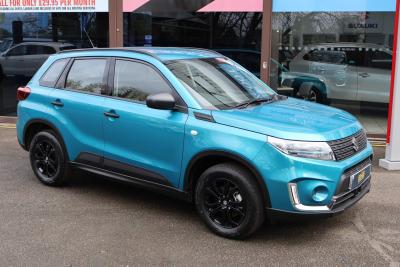 Suzuki Vitara 1.4 Boosterjet 48V Hybrid Go 5dr Hatchback Petrol TURQUOISE at Suzuki UCL Milton Keynes