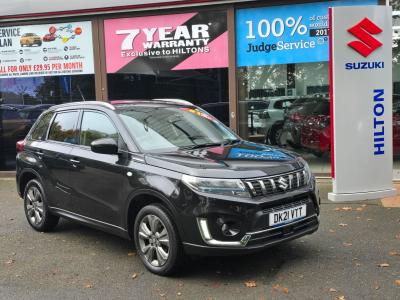 Suzuki Vitara 1.4 Boosterjet 48V Hybrid SZ-T 5dr Auto Hatchback Petrol BLACK at Suzuki UCL Milton Keynes