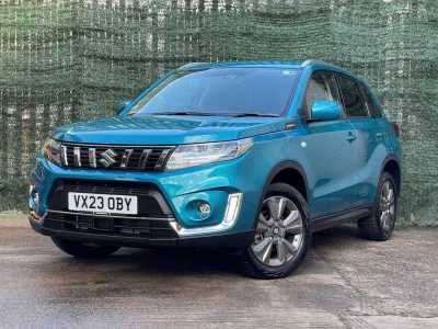 Suzuki Vitara 1.5 Hybrid SZ-T 5dr AGS SUV Hybrid Atlantis Turquoise Pearl Metallic at Suzuki UCL Milton Keynes