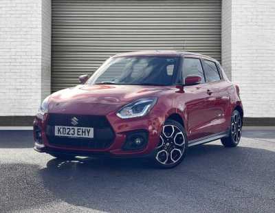 Suzuki Swift 1.4 Boosterjet 48V Hybrid Sport 5dr Hatchback Hybrid Burning Red Pearl Metallic at Suzuki UCL Milton Keynes