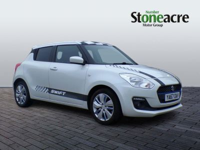 Suzuki Swift 1.0 Boosterjet SZ-T 5dr Hatchback Petrol White at Suzuki UCL Milton Keynes