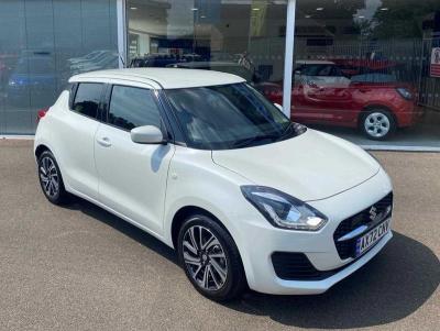 Suzuki Swift 1.2 Sz-L Dualjet Mhev Hatchback Hybrid White at Suzuki UCL Milton Keynes