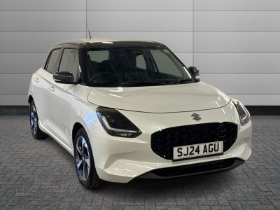 Suzuki Swift 1.2 Hatchback Ultra Hatchback Petrol Two tone Metallic - Pure white/Mineral grey at Suzuki UCL Milton Keynes