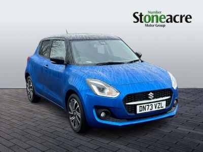 Suzuki Swift 1.2 Dualjet 83 12V Hybrid SZ5 5dr Auto Hatchback Hybrid Blue at Suzuki UCL Milton Keynes