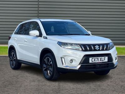 Suzuki Vitara 1.4 Boosterjet Mhev Sz5 Suv 5dr Petrol Hybrid Manual Euro 6 (s/s) (129 Ps) Suv Petrol White at Suzuki UCL Milton Keynes