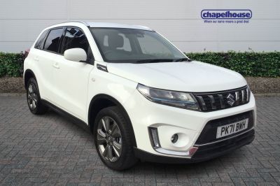 Suzuki Vitara 1.4 Boosterjet 48V Hybrid SZ-T 5dr Auto SUV Petrol White at Suzuki UCL Milton Keynes