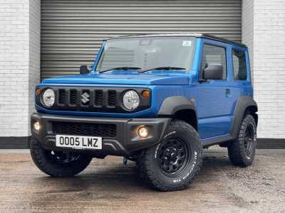 Suzuki Jimny 1.5 ALLGRIP Commercial 4WD Light 4X4 Utility Petrol Brisk Blue Metallic/Black Roof at Suzuki UCL Milton Keynes