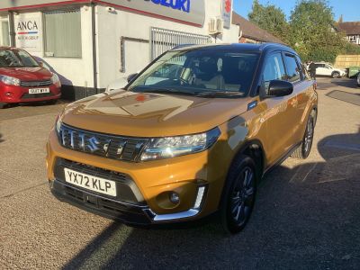 Suzuki Vitara 1.4 Boosterjet 48V Hybrid SZ-T 5dr Estate Petrol Yellow at Suzuki UCL Milton Keynes