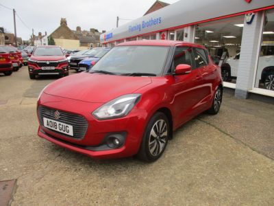 Suzuki Swift 1.0 Boosterjet SHVS SZ5 5dr Hatchback Petrol Red at Suzuki UCL Milton Keynes