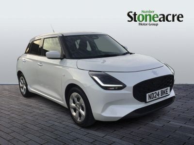 Suzuki Swift 1.2 MHEV Motion Euro 6 (s/s) 5dr Hatchback Hybrid White at Suzuki UCL Milton Keynes