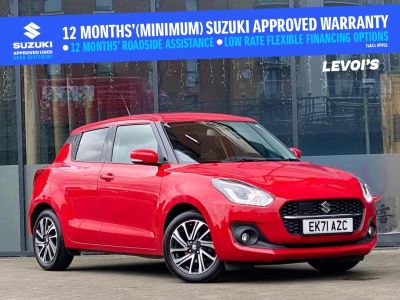 Suzuki Swift 1.2 Dualjet 83 12V Hybrid SZ5 5dr Hatchback Petrol Red at Suzuki UCL Milton Keynes