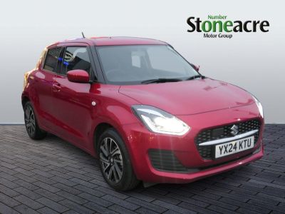 Suzuki Swift 1.2 Dualjet 83 12V Hybrid SZ-L 5dr Hatchback Hybrid Red at Suzuki UCL Milton Keynes