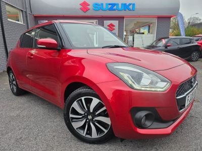 Suzuki Swift 1.0 Boosterjet SHVS SZ5 5dr Hatchback Petrol Red at Suzuki UCL Milton Keynes