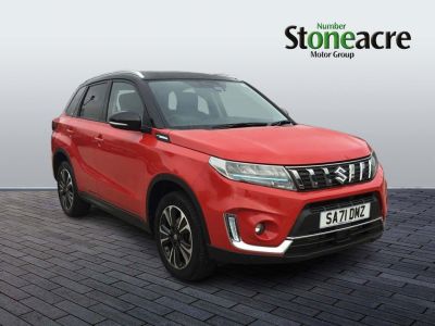 Suzuki Vitara 1.4 Boosterjet 48V Hybrid SZ5 5dr Hatchback Hybrid Red at Suzuki UCL Milton Keynes