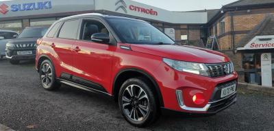 Suzuki Vitara 1.4 Boosterjet MHEV SZ5 ALLGRIP 4x4  **ONW OWNER, FULL MAIN DEALER SERVICE HISTORY, BALANCE OF 7 YEAR WARRANTY IN PLACE** SUV Hybrid Red at Suzuki UCL Milton Keynes