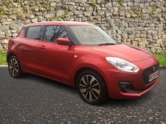 Suzuki Swift 1.2L SZ-T DualJet SHVS Hatchback 5dr Hybrid Manual Euro 6 (89 bhp) Hatchback Hybrid Red at Suzuki UCL Milton Keynes