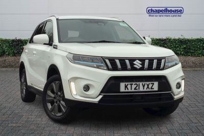 Suzuki Vitara 1.4 Boosterjet 48V Hybrid SZ-T 5dr SUV Petrol White at Suzuki UCL Milton Keynes