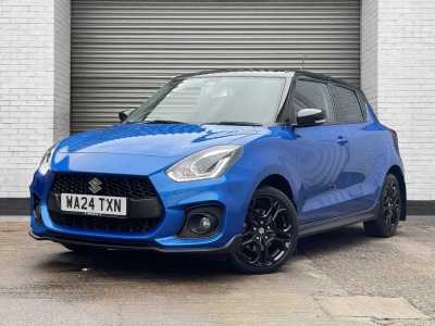 Suzuki Swift 1.4 Boosterjet Hybrid Sport MT Hatchback Hybrid Speedy Blue Metallic / Black Roof at Suzuki UCL Milton Keynes