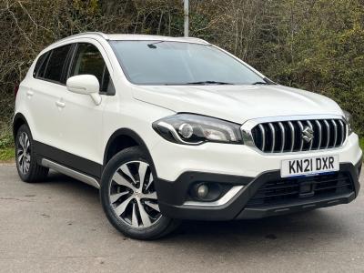 Suzuki Sx4 S-cross 1.4 Boosterjet 48V Hybrid SZ-T 5dr Hatchback Petrol WHITE at Suzuki UCL Milton Keynes