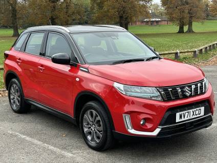 Suzuki Vitara 1.4 Boosterjet MHEV SZ4 SUV 5dr Petrol Hybrid Manual Euro 6 (s/s) (129 ps) Sports Utility Vehicle Hybrid Red