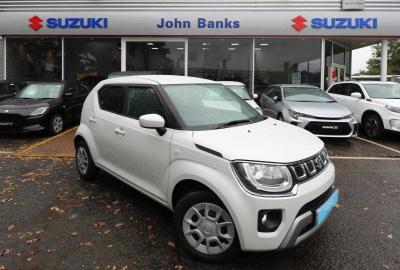 Suzuki Ignis 5dr Hat 1.2 Dualjet 12v Hbd Sz3 Hatchback Hybrid White at Suzuki UCL Milton Keynes