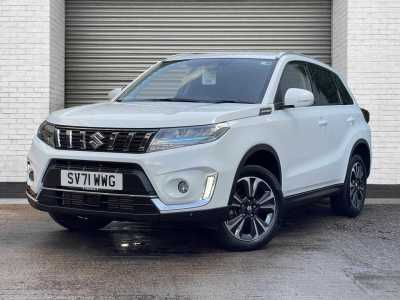 Suzuki Vitara 1.4 Boosterjet 48V Hybrid SZ5 ALLGRIP 5dr Auto SUV Petrol WHITE at Suzuki UCL Milton Keynes