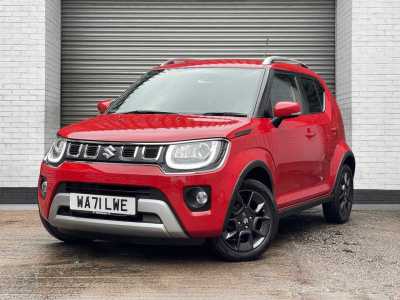 Suzuki Ignis 1.2 Dualjet 12V Hybrid SZ5 ALLGRIP 5dr Hatchback Hybrid Fervent Red Solid at Suzuki UCL Milton Keynes