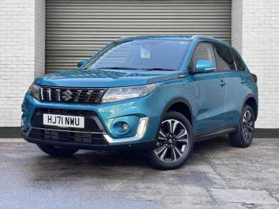 Suzuki Vitara 1.4 Boosterjet 48V Hybrid SZ5 5dr SUV Hybrid Atlantis Turquoise Pearl Metallic at Suzuki UCL Milton Keynes