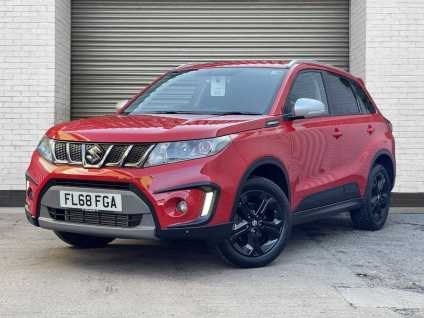 Suzuki Vitara 1.4 Boosterjet S ALLGRIP 5dr Auto SUV Petrol Bright Red