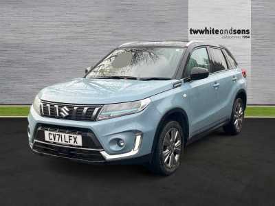 Suzuki Vitara 1.4 Sz-T Boosterjet Mhev SUV Petrol Ice Greyish Blue / Cosmic Black at Suzuki UCL Milton Keynes