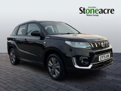 Suzuki Vitara 1.4 Boosterjet MHEV SZ-T Auto Euro 6 (s/s) 5dr Hatchback Hybrid Black at Suzuki UCL Milton Keynes