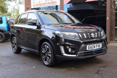 Suzuki Vitara 1.5 Hybrid SZ5 5dr AGS Hatchback Petrol/Electric Hybrid BLACK at Suzuki UCL Milton Keynes