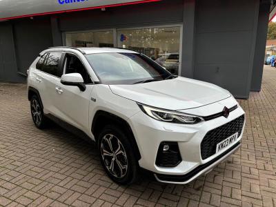 Suzuki Across 2.5 18.1kWh SUV 5dr Petrol Plug-in Hybrid E-CVT 4WD Euro 6 (s/s) (287 ps) SUV Hybrid White at Suzuki UCL Milton Keynes