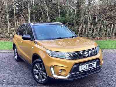 Suzuki Vitara SZ-T BOOSTERJET MHEV Hatchback Petrol Yellow at Suzuki UCL Milton Keynes