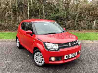 Suzuki Ignis SZ3 DUALJET Hatchback Petrol Red at Suzuki UCL Milton Keynes