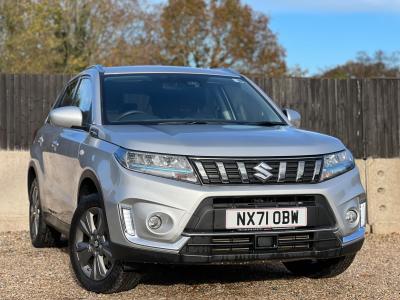 Suzuki Vitara 1.4 Boosterjet 48V Hybrid SZ-T 5dr Auto Hatchback Petrol SILVER at Suzuki UCL Milton Keynes