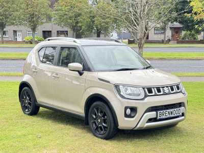 Suzuki Ignis 1.2 SZ5 MHEV 5 door Hatchback Hybrid Caravan Ivory with Black Roof at Suzuki UCL Milton Keynes