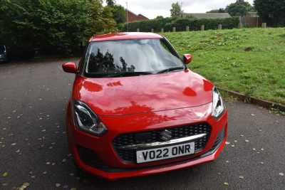 Suzuki Swift 1.2 Dualjet MHEV SZ-L Hatchback 5dr Petrol Hybrid Manual Euro 6 (s/s) (83 ps) Hatchback Hybrid Red at Suzuki UCL Milton Keynes