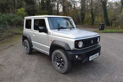 Suzuki Jimny 1.5 SZ5 SUV 3dr Petrol Manual ALLGRIP Euro 6 (101 ps) SUV Petrol Silver at Suzuki UCL Milton Keynes