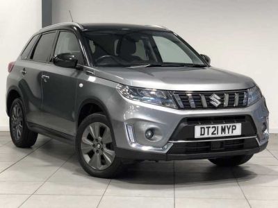 Suzuki Vitara 1.4 Sz-T Boosterjet Mh Hatchback Hybrid Galactic Grey Metallic/Black Roof at Suzuki UCL Milton Keynes