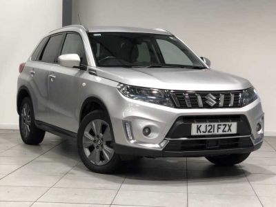 Suzuki Vitara 1.4 Sz-T Boosterjet Mh Hatchback Hybrid Silky Silver Metallic at Suzuki UCL Milton Keynes