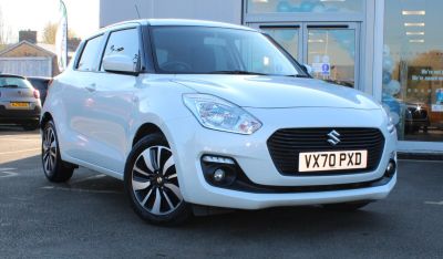 Suzuki Swift 1.2 Hatchback SZ-T Hatchback Petrol Pure Pearl White at Suzuki UCL Milton Keynes