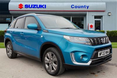 Suzuki Vitara 1.4 Boosterjet 48V Hybrid SZ-T 5dr Hatchback Petrol TURQUOISE at Suzuki UCL Milton Keynes