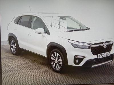 Suzuki S-Cross 1.4 Boosterjet MHEV Ultra ALLGRIP Euro 6 (s/s) 5dr SUV Hybrid White at Suzuki UCL Milton Keynes