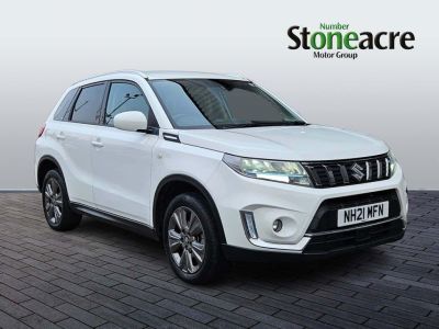 Suzuki Vitara 1.4 Boosterjet 48V Hybrid SZ-T 5dr Hatchback Hybrid White at Suzuki UCL Milton Keynes