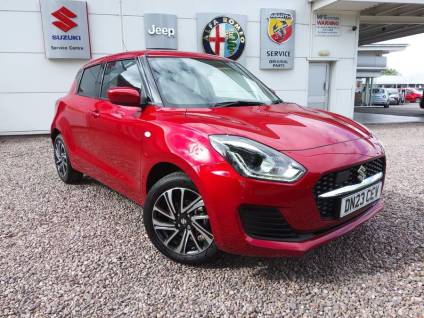 Suzuki Swift 1.2 Dualjet MHEV SZ-L Euro 6 (s/s) 5dr Hatchback Hybrid Red